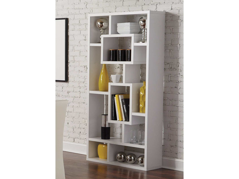 Howie White Bookcase - Ornate Home
