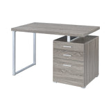 Brennan Weathered Grey Writing Desk - Ornate Home