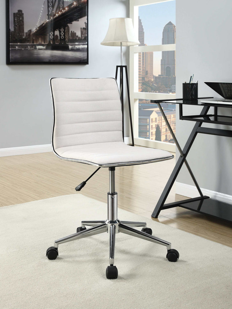 Torin - Chrome - Home Office Chair - Ornate Home