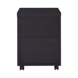 Skylar Cappuccino Mobile File Cabinet - Ornate Home