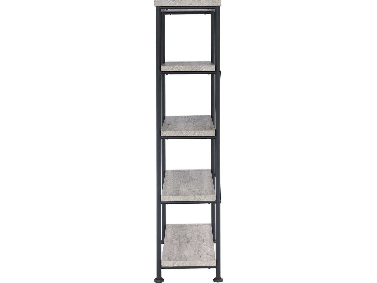 Analiese Grey Driftwood Bookcase - Ornate Home