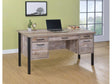 Samson Weathered Oak Office Desk - Ornate Home