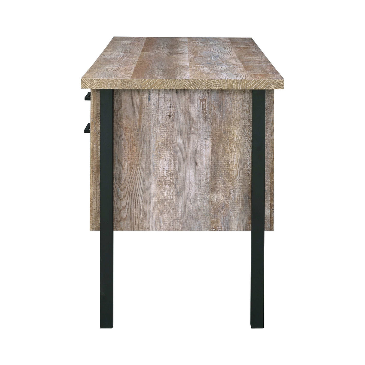 Samson Weathered Oak Office Desk - Ornate Home