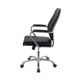 Lexi Black Office Chair - Ornate Home