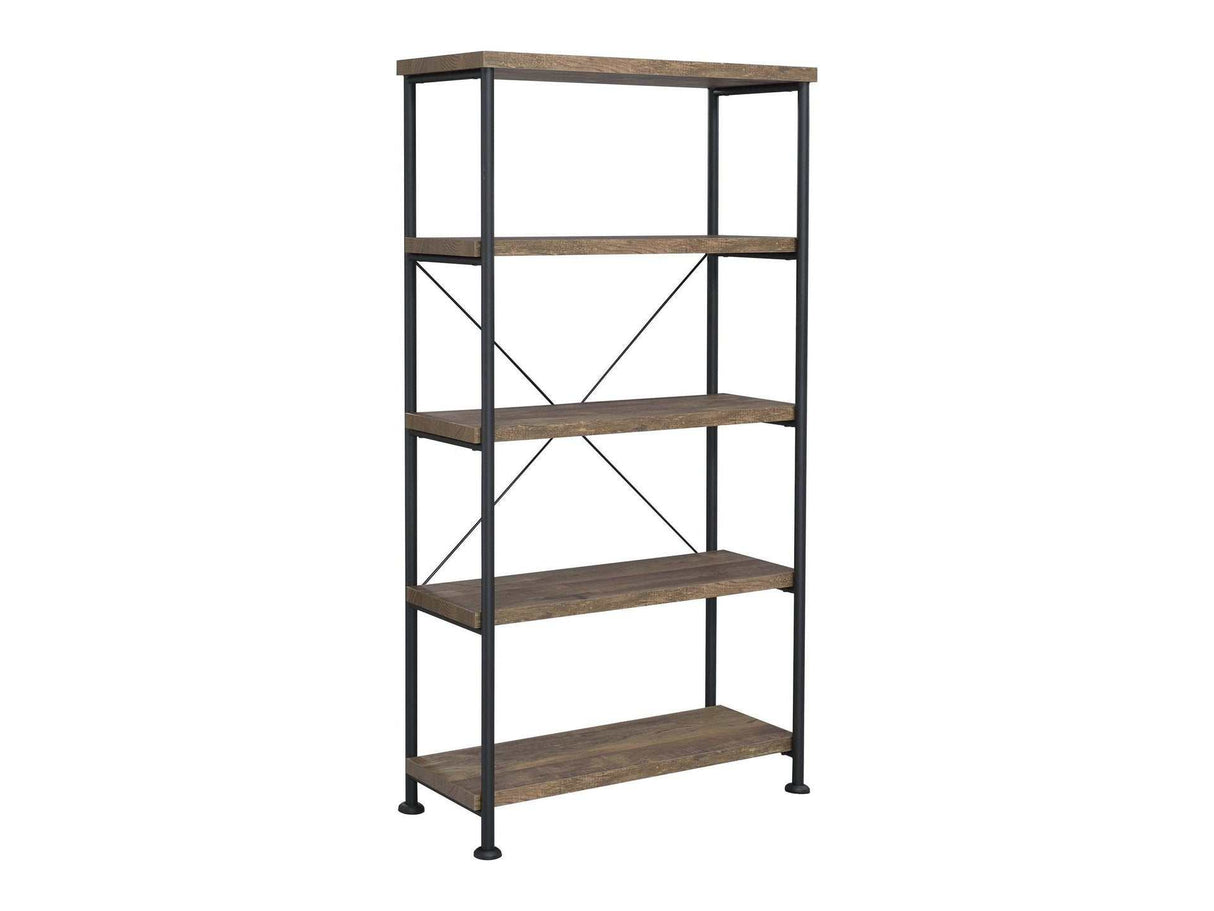 Analiese Rustic Oak Bookcase - Ornate Home