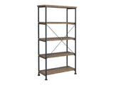 Analiese Rustic Oak Bookcase - Ornate Home