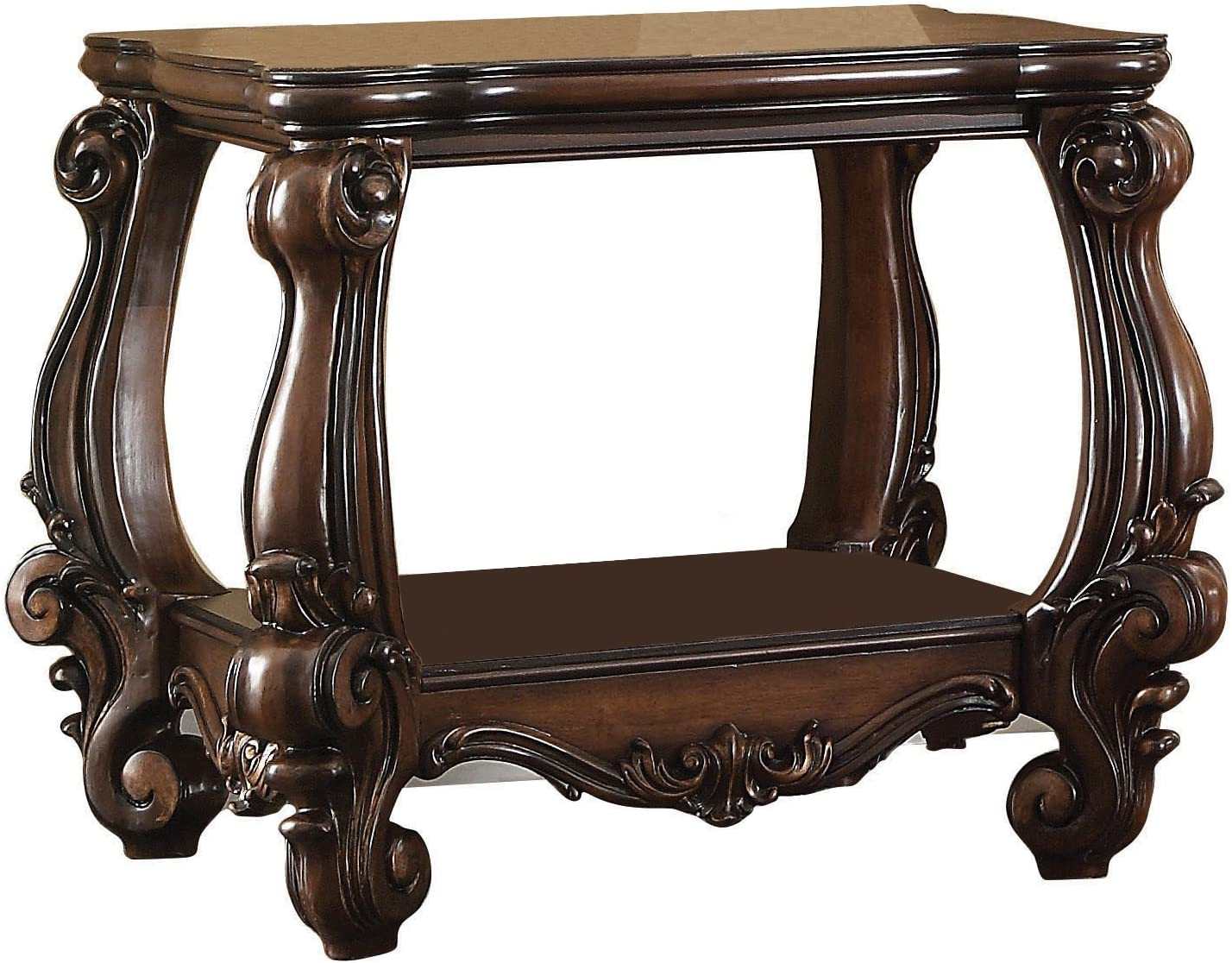 Versailles Cherry Oak End Table - Ornate Home