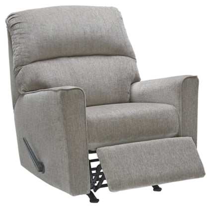 Altari Fabric UPH Rocking Motion Recliner - Ornate Home