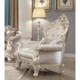 Gorsedd Cream & Antique White Armchair - Ornate Home