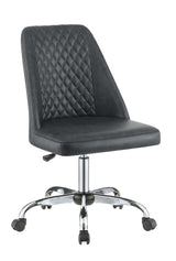 Alyx Grey & Chrome Office Chair - Ornate Home