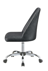 Alyx Grey & Chrome Office Chair - Ornate Home