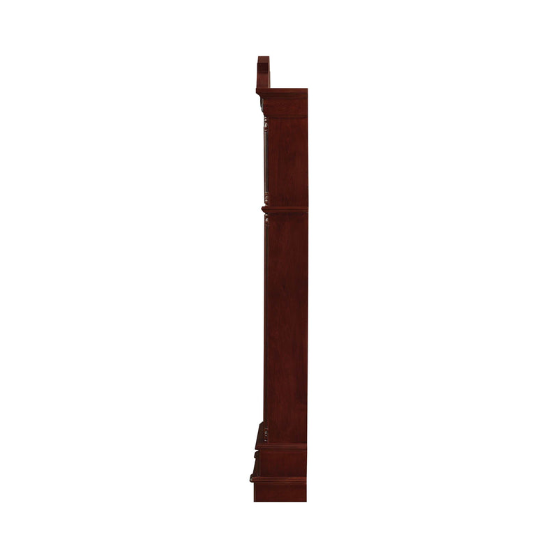 Diggory Brown Red & Clear Grandfather Clock