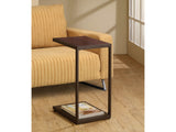 Jabranda Brown Accent Table w/ Bottom Shelf - Ornate Home