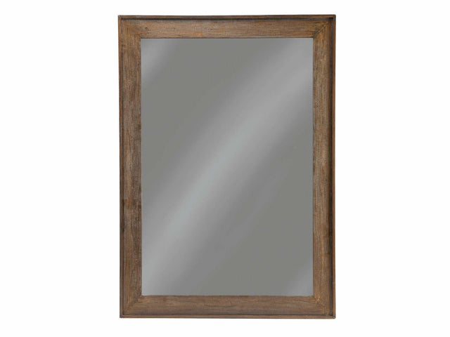 Odafin Distressed Brown Floor Mirror - Ornate Home