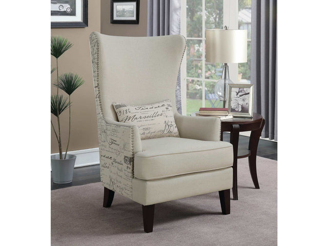 Pippin Cream Accent Chair - Ornate Home