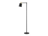 Retro Black & Gold Floor Lamp - Ornate Home