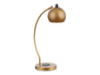 Rub Gold Dome Shade Table Lamp - Ornate Home