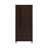 Wadeline Rustic Tobacco Tall Accent Cabinet - Ornate Home