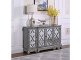 Hazel Grey Accent Cabinet - Ornate Home