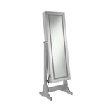 Tulisa Silver Jewelry Cheval Mirror - Ornate Home