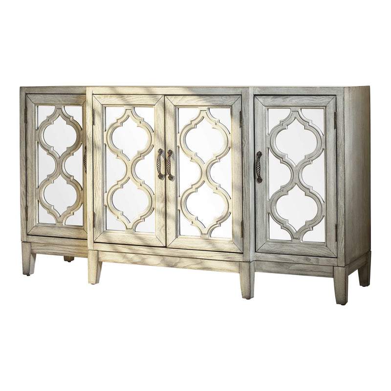 Wyleigh Antique White Accent Console - Ornate Home