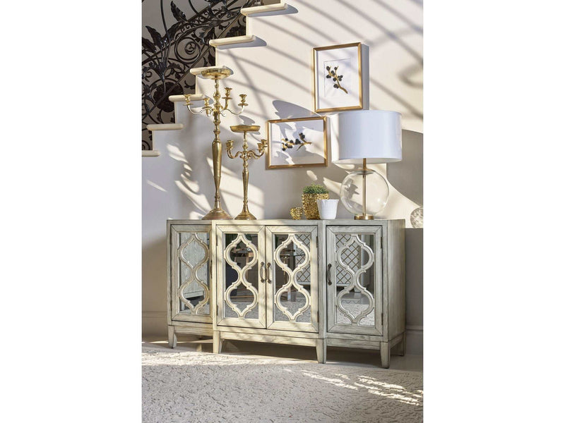 Wyleigh Antique White Accent Console - Ornate Home