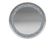 Rida Silver Round Wall Mirror - Ornate Home