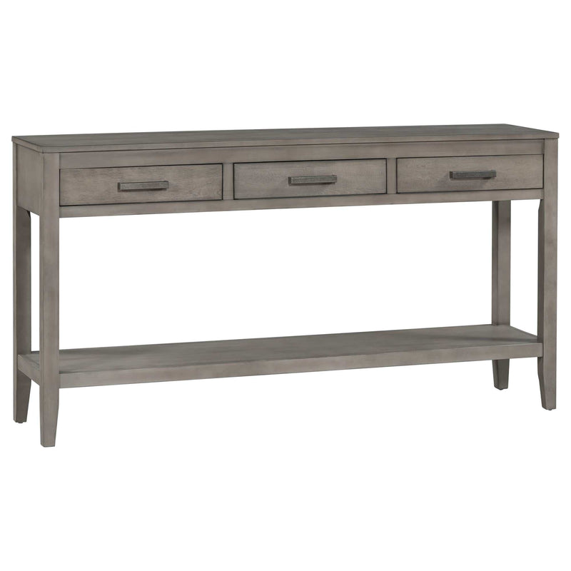 Chino Console Table Gray - Ornate Home