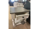 Havalance White/Gray End Table - Ornate Home