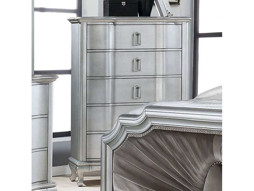 Aalok Silver Chest - Ornate Home