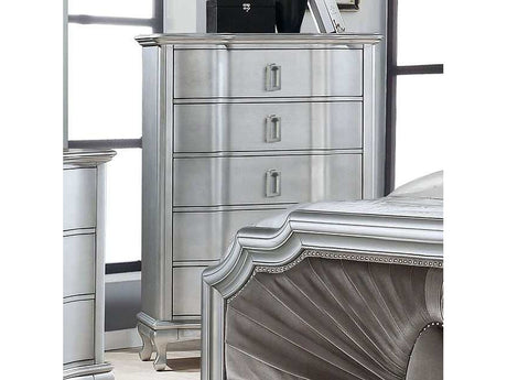 Aalok Silver Chest - Ornate Home