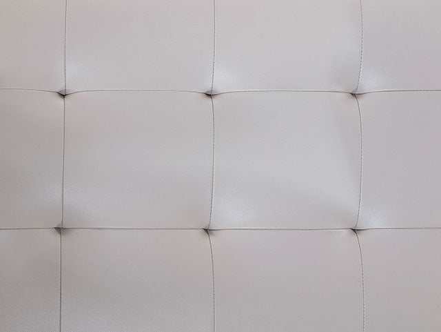 Abberton Beige Leatherette Power Loveseat - Ornate Home