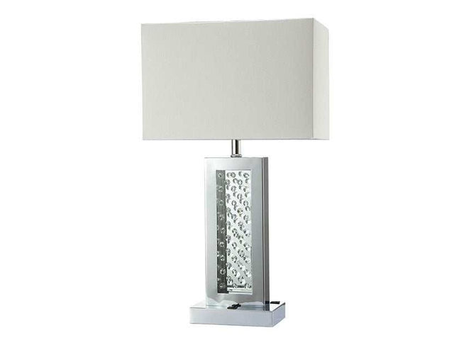 Abbi Chrome Table Lamp - Ornate Home