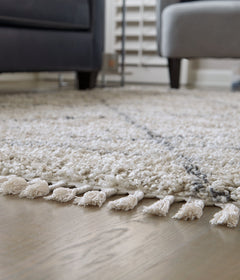 Abdalah Beige/Gray 7'10" x 9'10" Rug - Ornate Home
