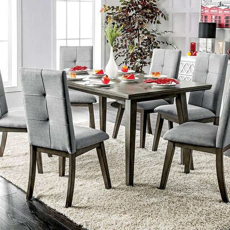 Abelone Gray Dining Table - Ornate Home