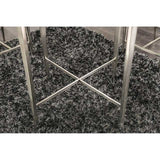 Abner Silver Counter Height Table - Ornate Home