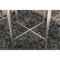 Abner Silver Counter Height Table - Ornate Home