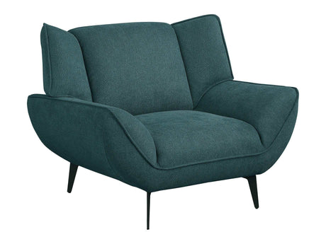 Acton Teal Blue Chair - Ornate Home