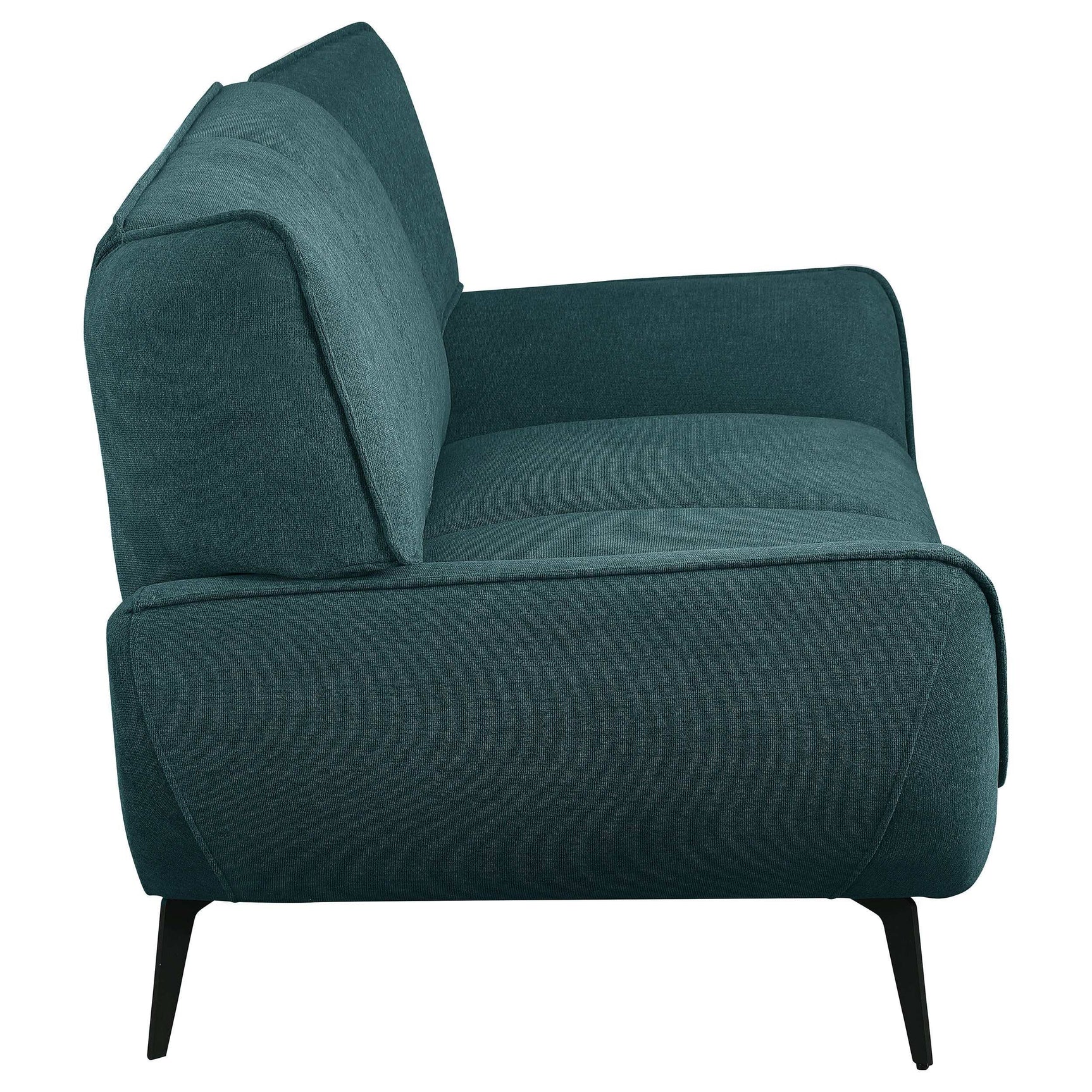 Acton Teal Blue Loveseat - Ornate Home