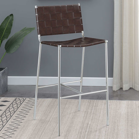 Adelaide Brown Bar Stool - Ornate Home