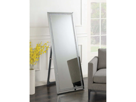 Adina Silver Cheval Floor Mirror - Ornate Home