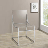 Adino Clear  Side Chair - Ornate Home