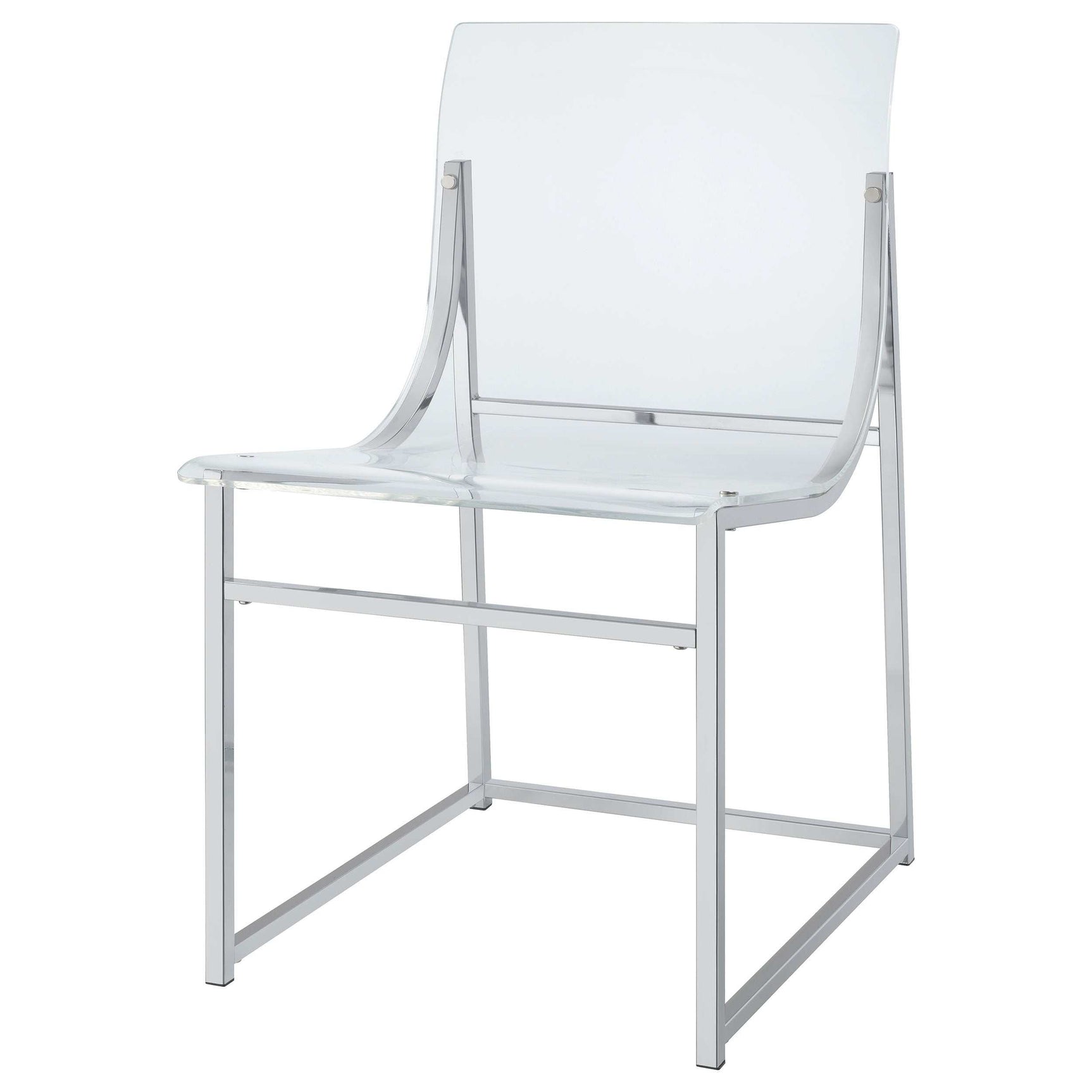 Adino Clear  Side Chair - Ornate Home