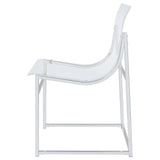 Adino Clear  Side Chair - Ornate Home
