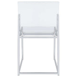 Adino Clear  Side Chair - Ornate Home