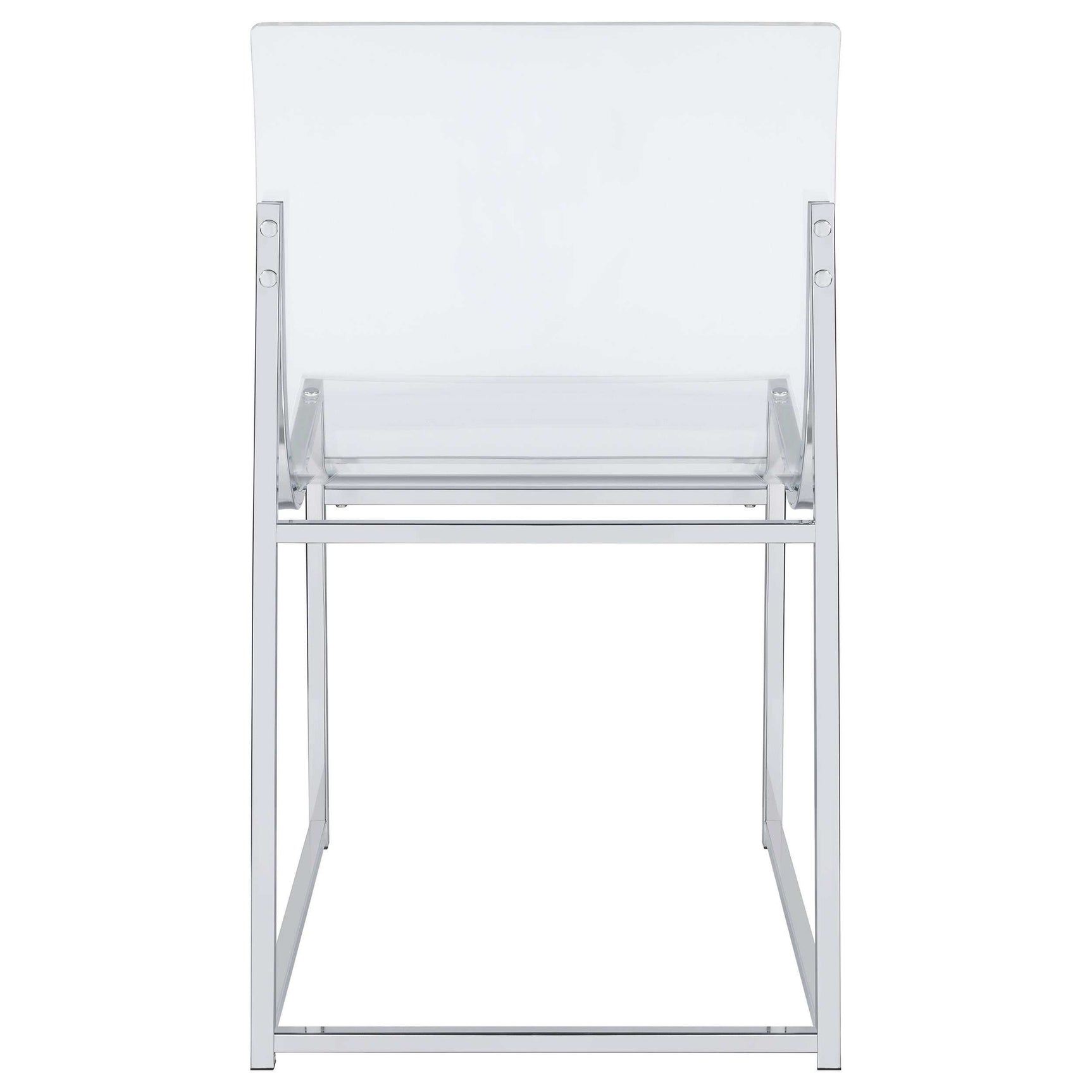 Adino Clear  Side Chair - Ornate Home