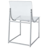 Adino Clear  Side Chair - Ornate Home