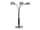 Agnus Chrome Table Lamp - Ornate Home