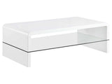 Airell White High Gloss Coffee Table - Ornate Home