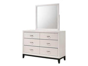 Akerson Chalk White Mirror - Ornate Home